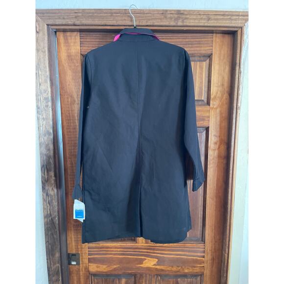 Liz Claiborne water, repellent trenchcoat size small - Picture 8 of 9